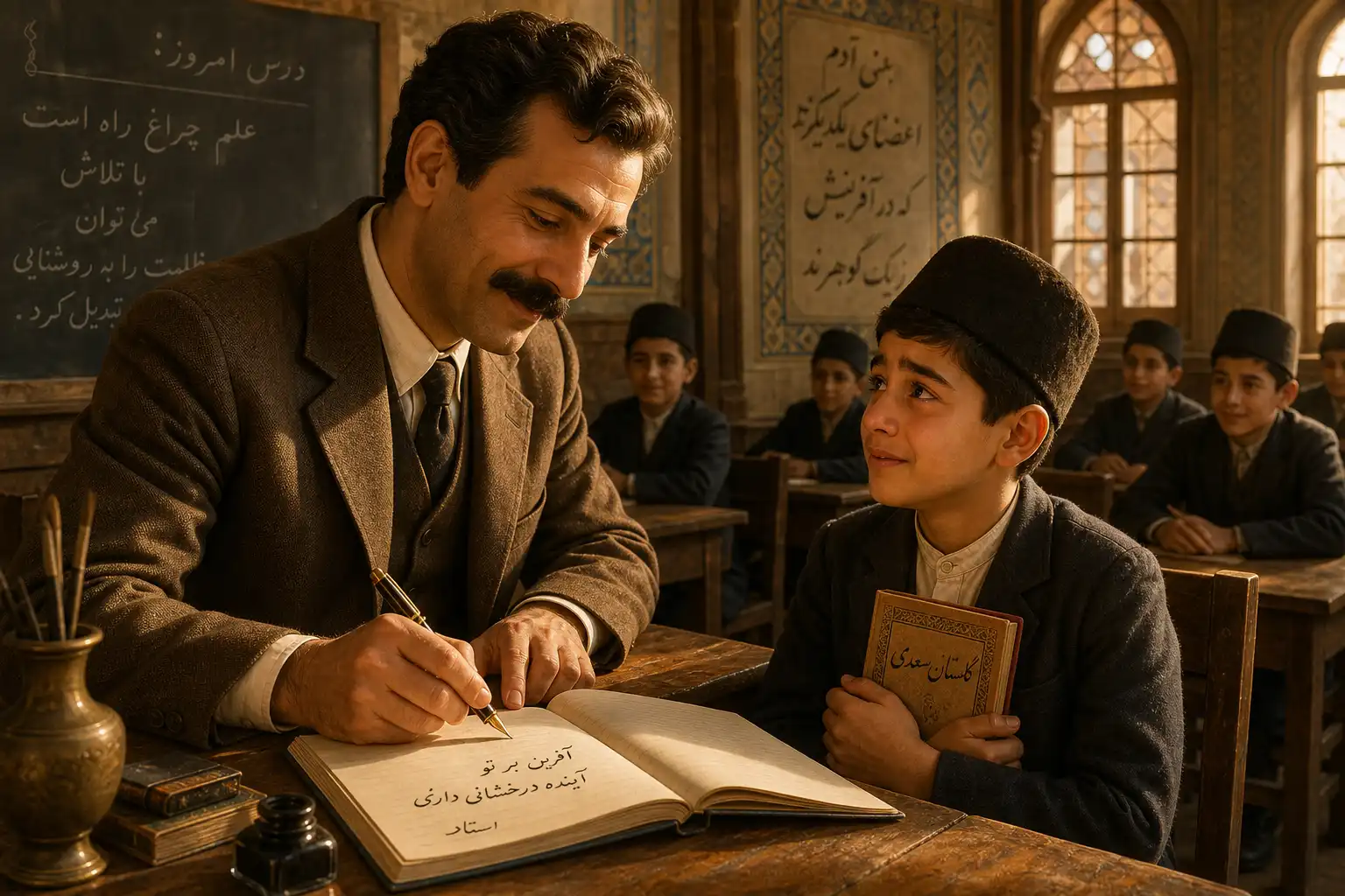 محبت شوق‌انگیز معلم