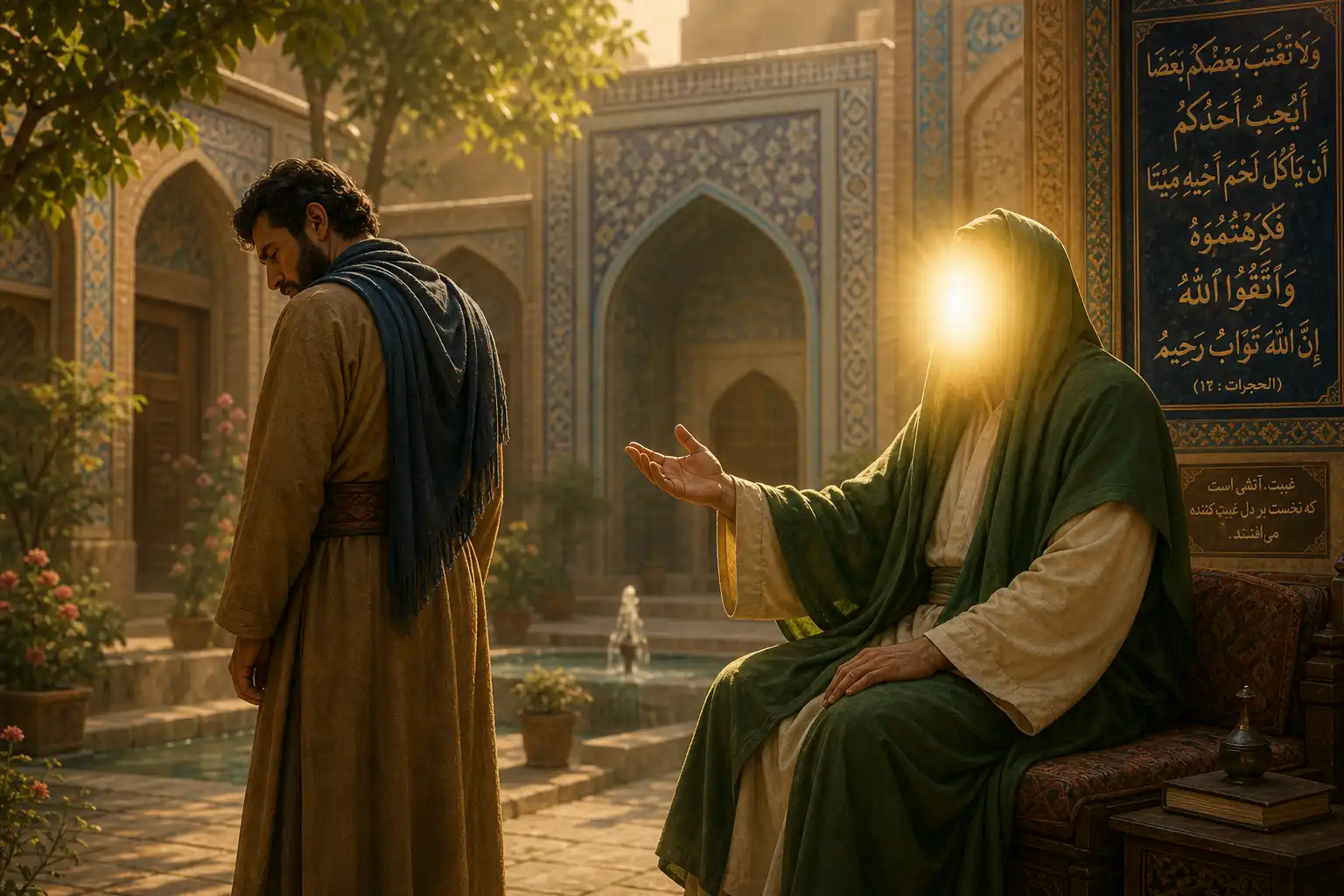 سخن‌چین و حضرت علی علیه‌السلام
