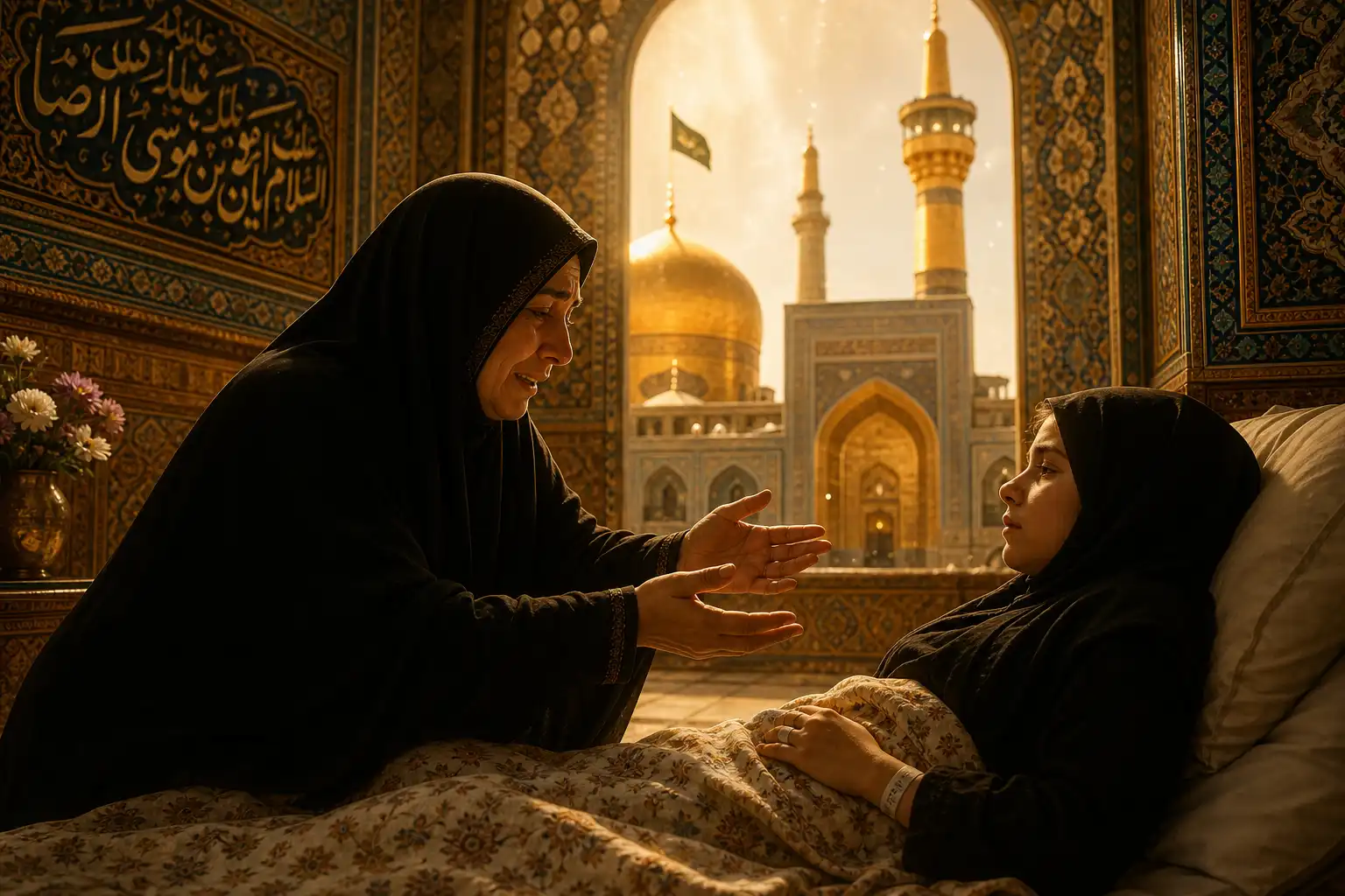 دختر گم‌شده و کرامت امام رضا علیه‌السلام