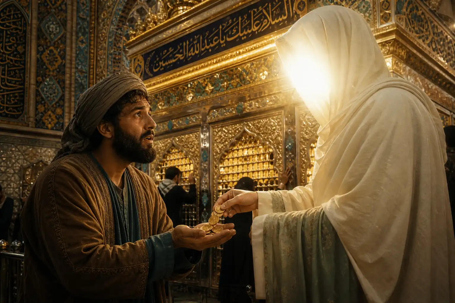 کرامتی از حضرت سیدالشهدا‌ علیه‌السلام و حضرت فاطمه علیهاالسلام